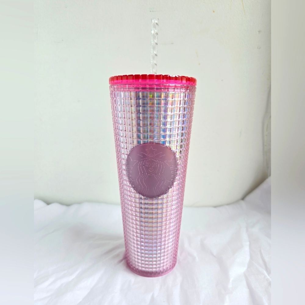 Starbucks Rose Grid Venti Tumbler